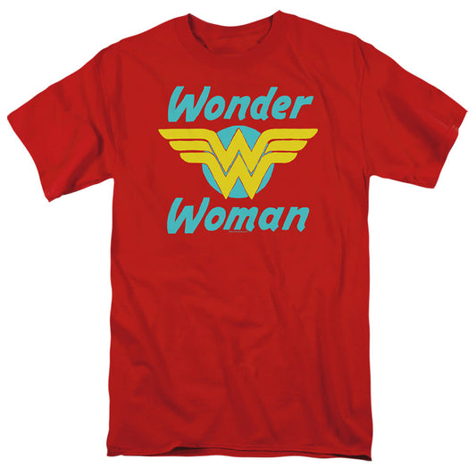 Dc Wonder Wings Mens T Shirt Red Officially Licensed