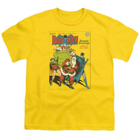 DC Comics Cover No. 27 Kids Youth T Shirt Yellow Officially Licensed