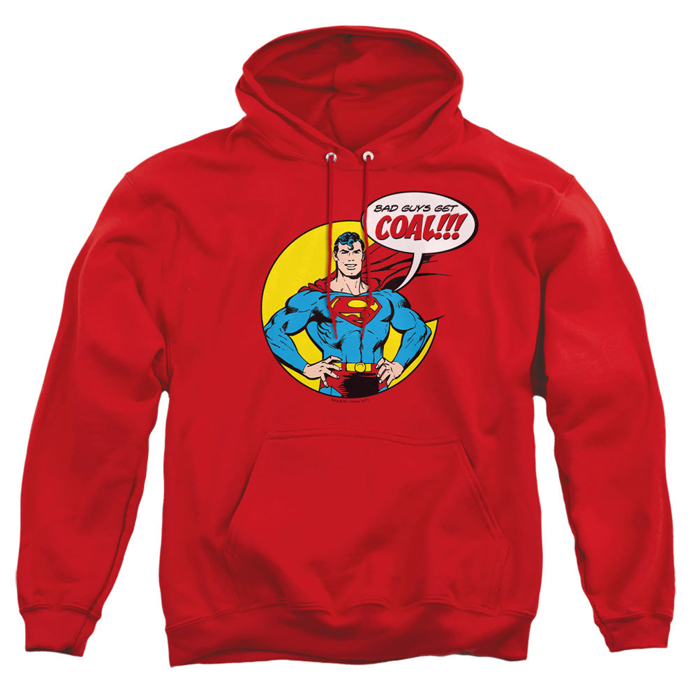 Dc Coal Mens Hoodie Red Officially Licensed
