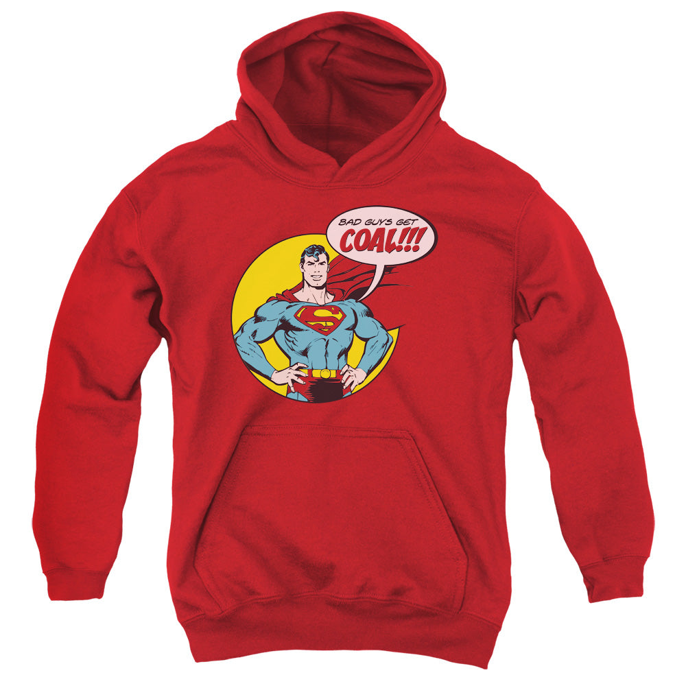 DC Comics Coal Kids Youth Hoodie Red Officially Licensed