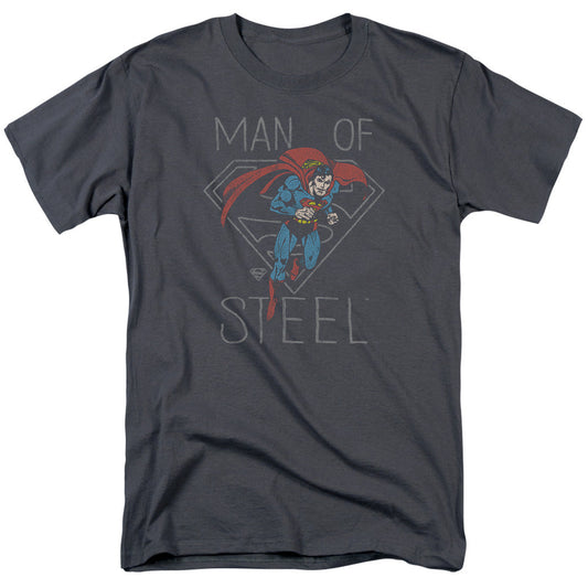 Dc Hardened Heart Mens T Shirt Charcoal Officially Licensed