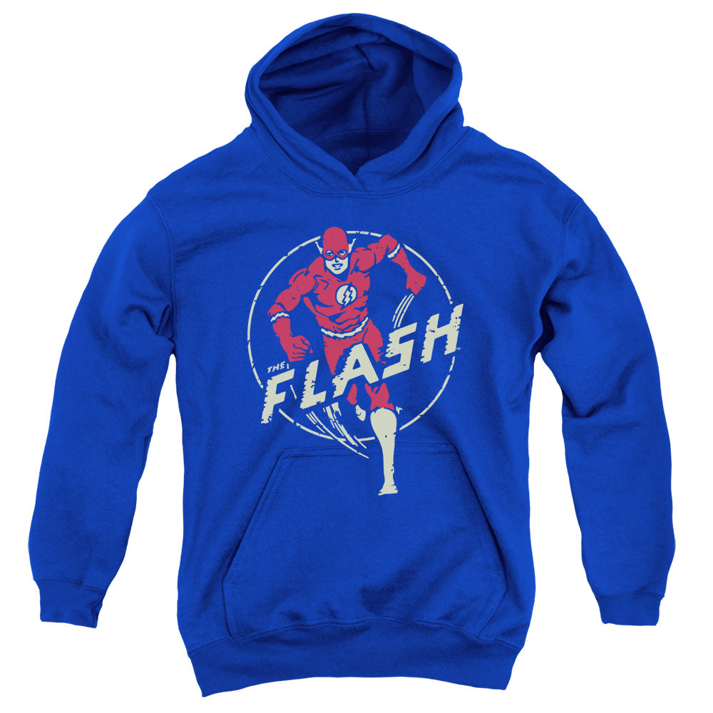 DC Comics Flash Flash Comics Kids Youth Hoodie Royal Officially Licensed