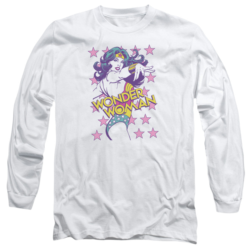 Dc Valiant Mens Long Sleeve Shirt White Officially Licensed