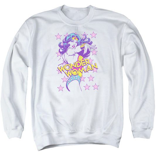 Dc Valiant Mens Crewneck Sweatshirt White
