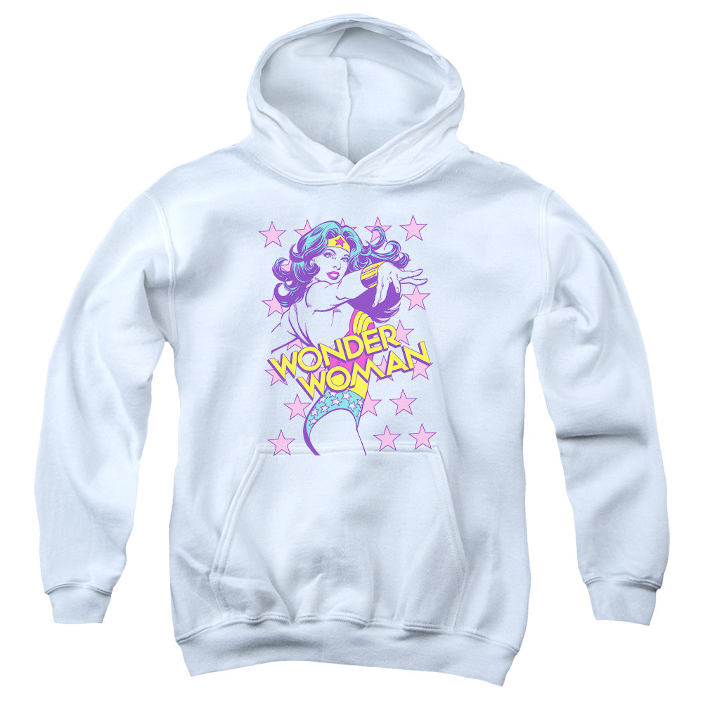 DC Comics Valiant Kids Youth Hoodie White Officially Licensed