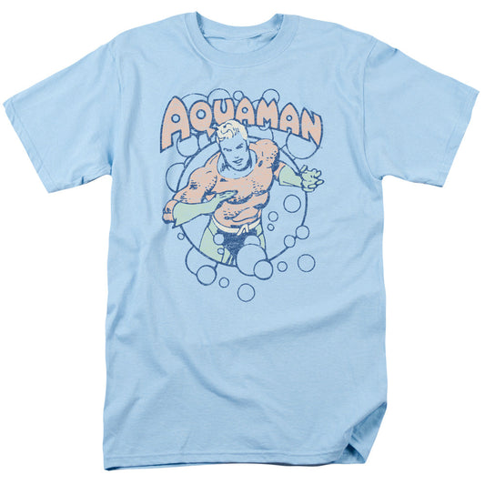Dc Bubbles Mens T Shirt Light Blue Officially Licensed