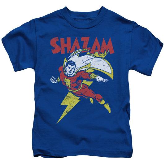 DC Comics Lets Fly Juvenile Kids Youth T Shirt Royal Blue Officially Licensed