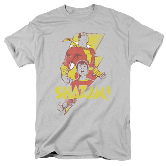 DC Comics Transformation Mens T Shirt Silver Officially Licensed