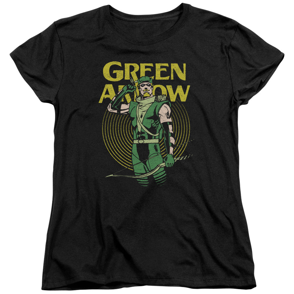DC Comics Pull Womens T Shirt Black Officially Licensed
