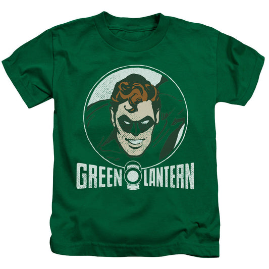 DC Comics Lantern Circle Juvenile Kids Youth T Shirt Kelly Green Officially Licensed