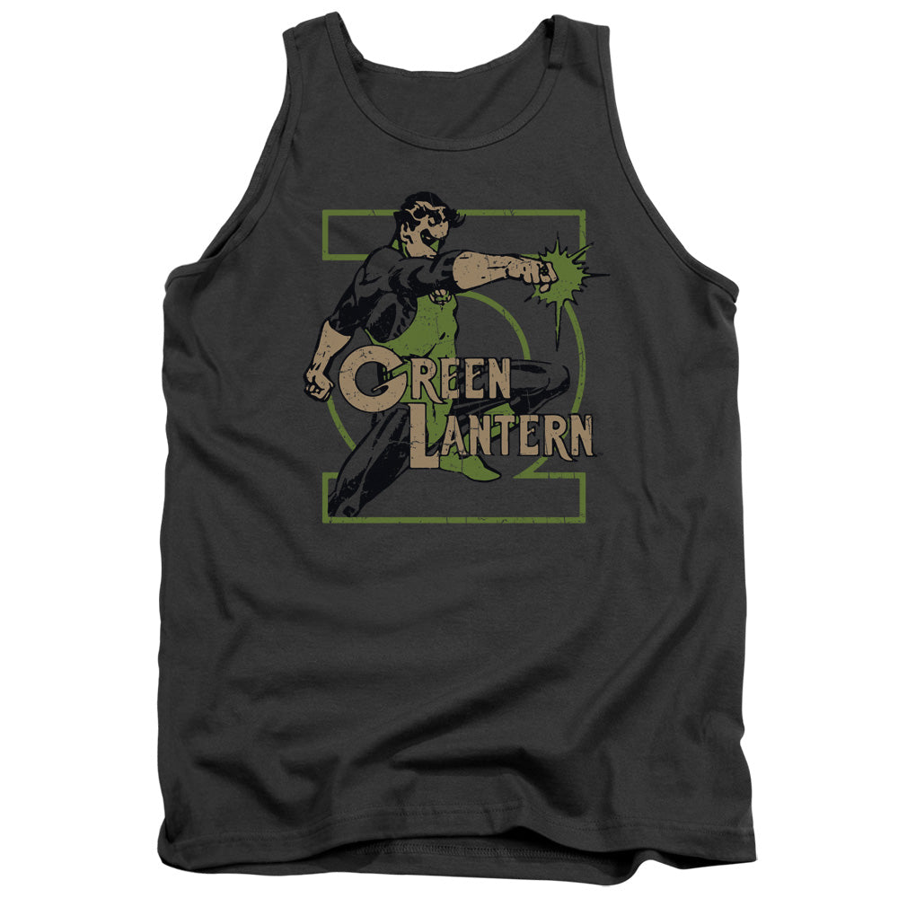 DC Comics Ring Power Mens Tank Top Shirt Charcoal Officially Licensed