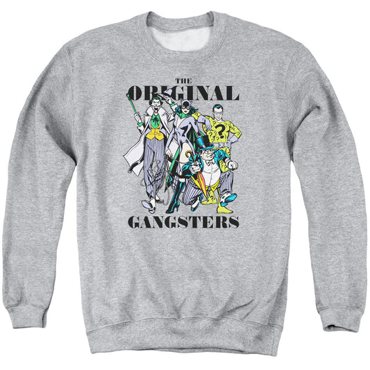 Dc Original Gangsters Mens Crewneck Sweatshirt Athletic Heather