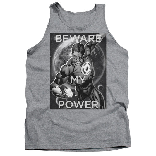 Dc Power Mens Tank Top Shirt Athletic Heather Officially Licensed