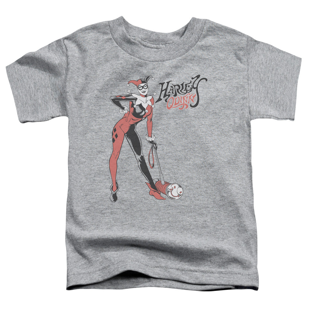 DC Comics Harley Hammer Toddler Kids Youth T Shirt Athletic Heather Officially Licensed