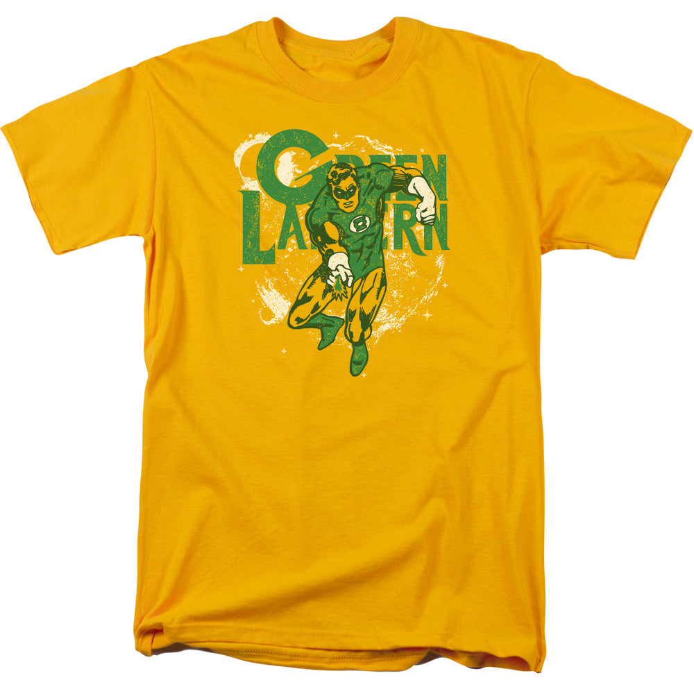 Dc Cosmic Strip Mens T Shirt Gold Officially Licensed
