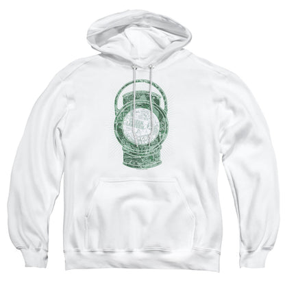 Dc Lantern Cover Mens Hoodie White Officially Licensed