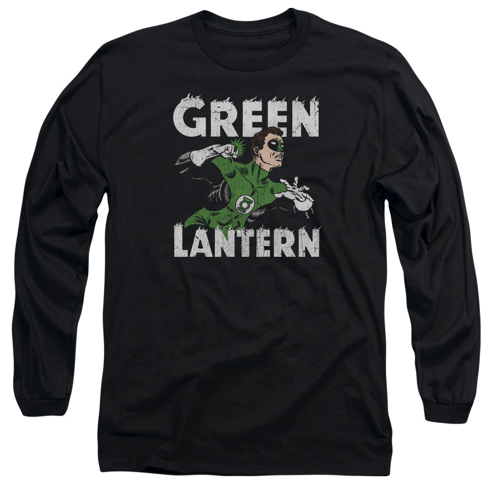 DC Comics Hal Power Mens Long Sleeve Shirt Black Officially Licensed