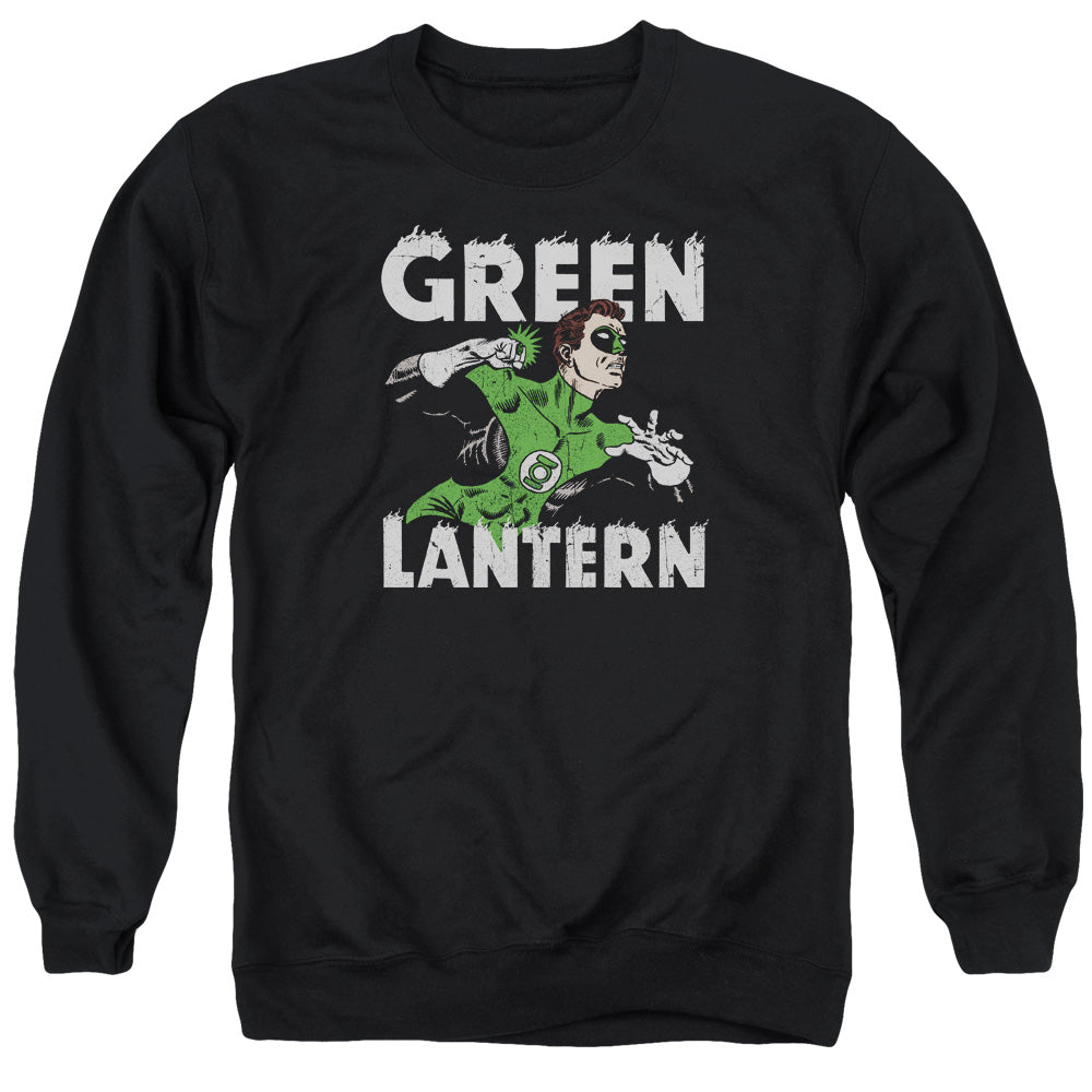DC Comics Hal Power Mens Crewneck Sweatshirt Black Officially Licensed