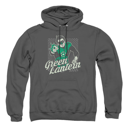 Dc Ring Rays Mens Hoodie Charcoal Officially Licensed