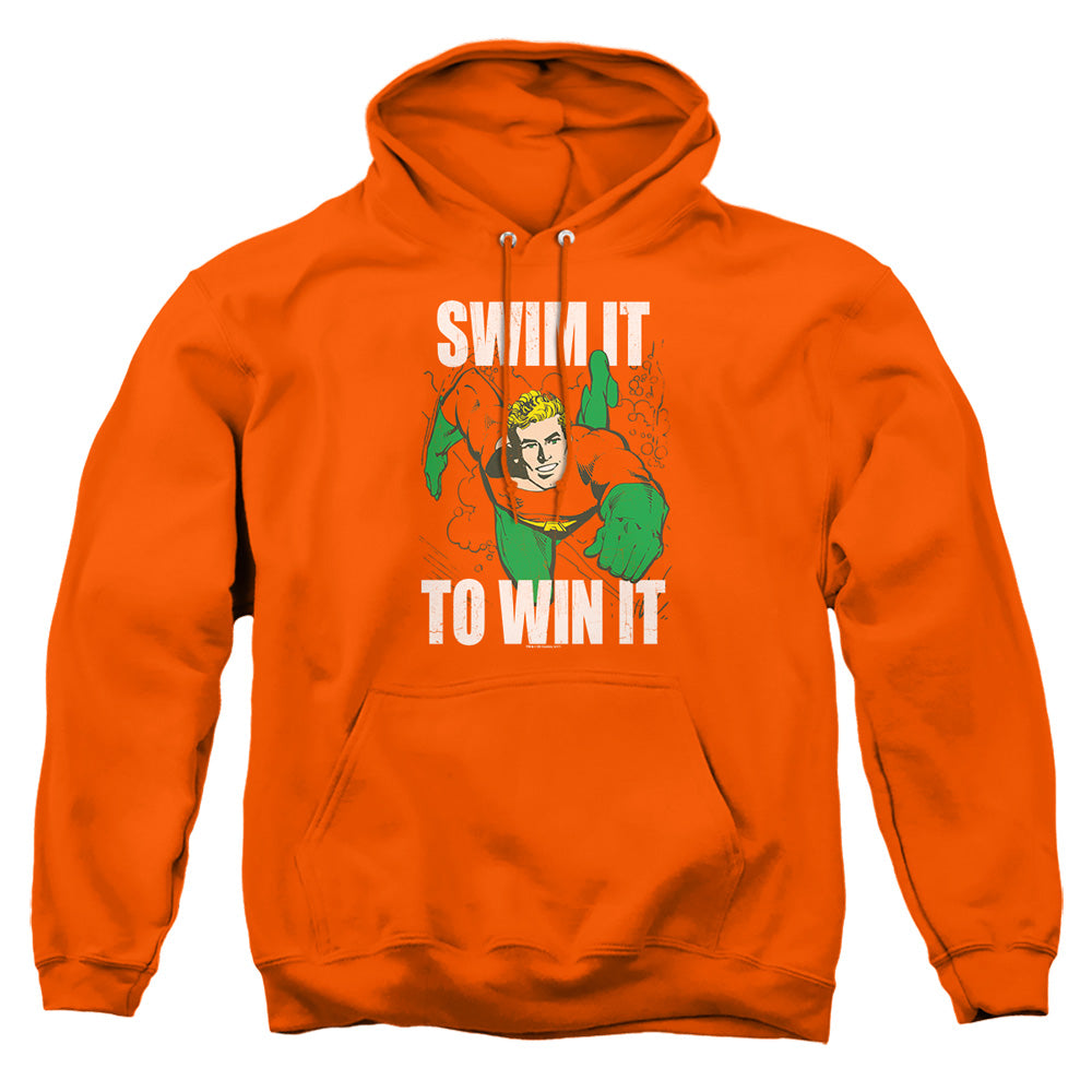 Dc Swim It Mens Hoodie Orange Officially Licensed