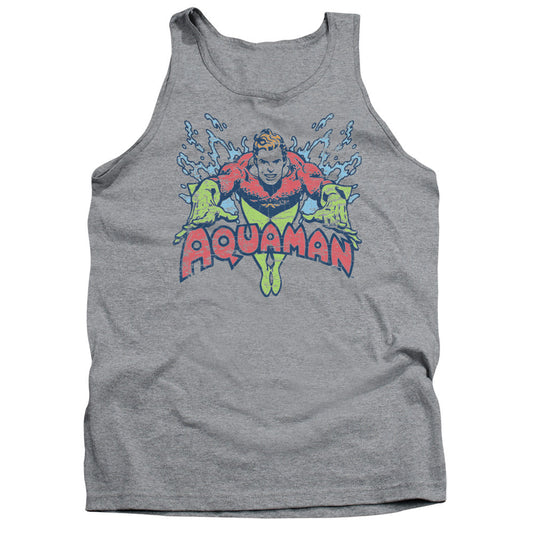 Dc Splish Splash Mens Tank Top Shirt Athletic Heather Officially Licensed