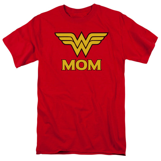 Dco Wonder Mom Mens T Shirt Red Officially Licensed