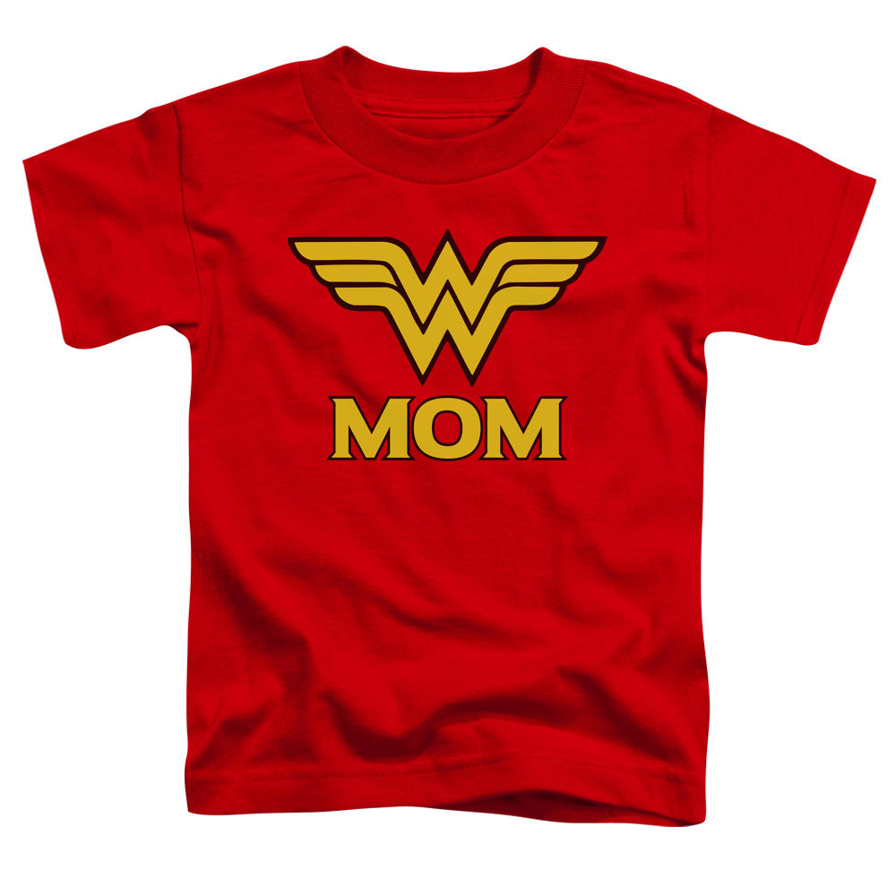 DC Comics Wonder Mom Toddler Kids Youth T Shirt Red Officially Licensed