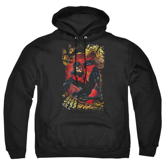 Jla Nightwing #1 Mens Hoodie Black Officially Licensed