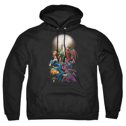 Green Lantern Gl New Guardians #1 Mens Hoodie Black Officially Licensed
