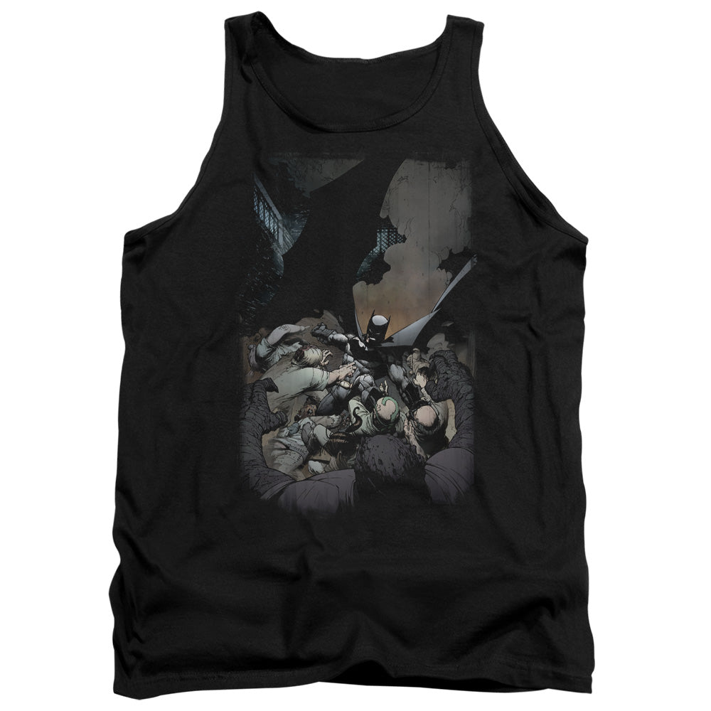 Batman Batman #1 Mens Tank Top Shirt Black Officially Licensed