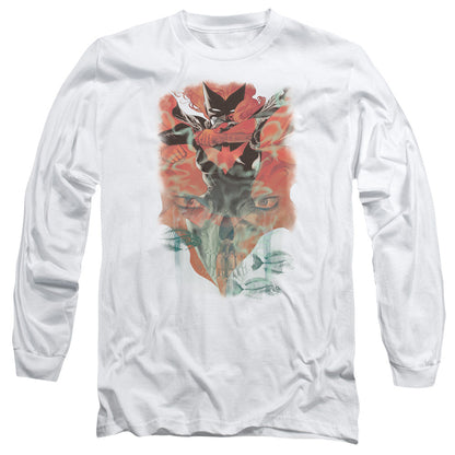 Batman Batwoman #1 Mens Long Sleeve Shirt White Officially Licensed