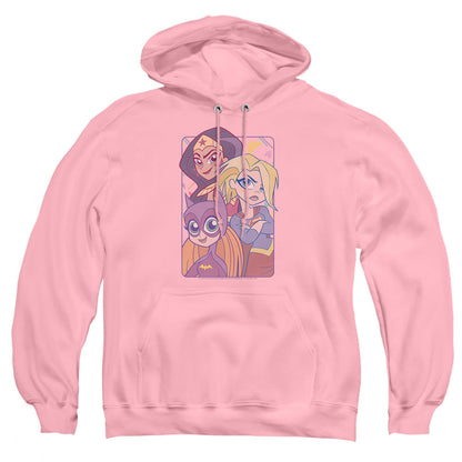 Dc Superhero Girls Dont Box Us In Mens Hoodie Pink Officially Licensed