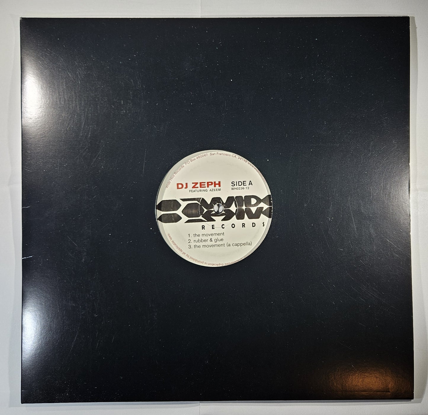 DJ Zeph Feat. Azeem - The Movement [2001 Used Vinyl Record 12" Single]