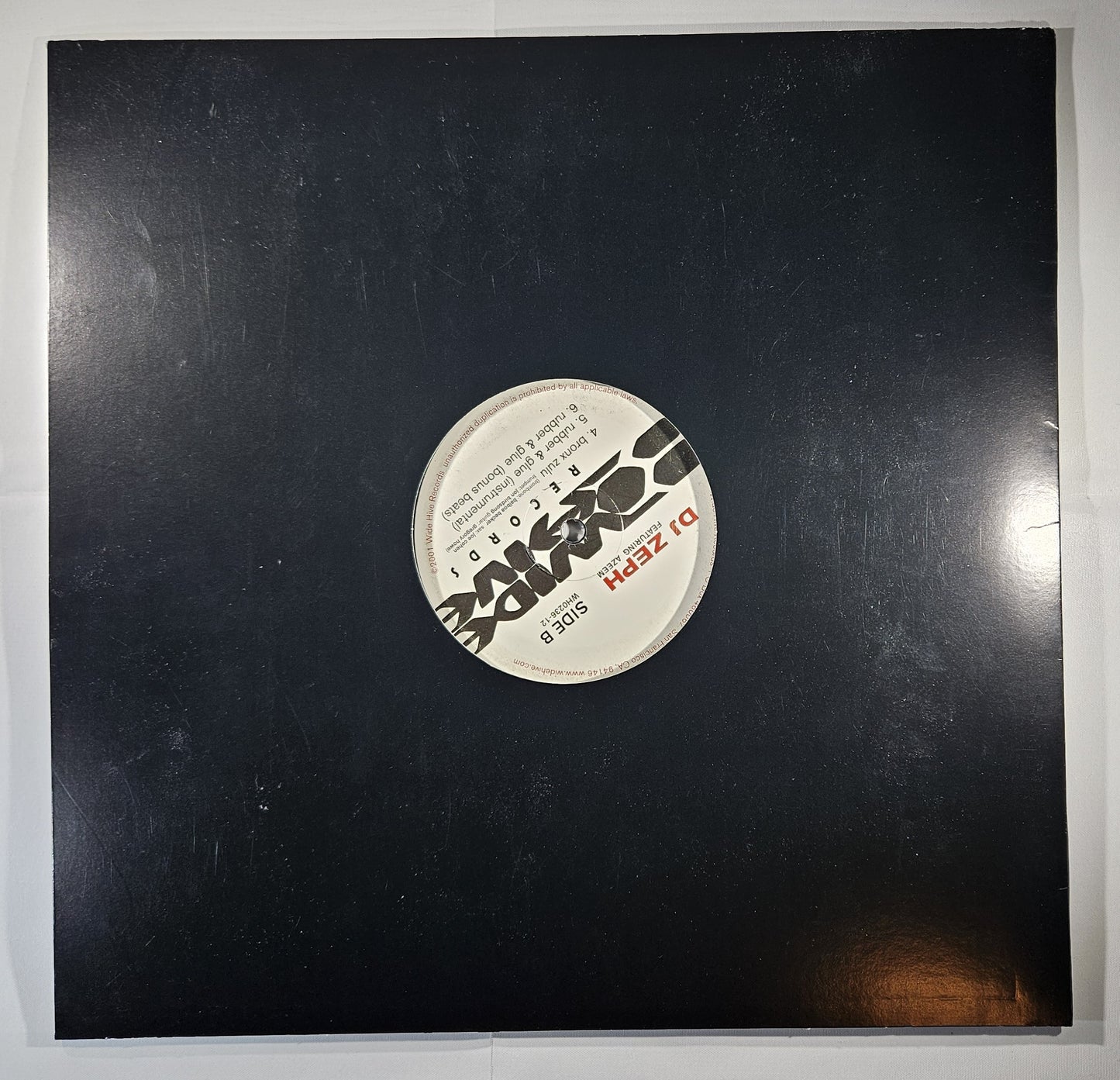 DJ Zeph Feat. Azeem - The Movement [2001 Used Vinyl Record 12" Single]