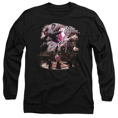Dark Crystal Power Mad Mens Long Sleeve Shirt Black Officially Licensed Officially Licensed