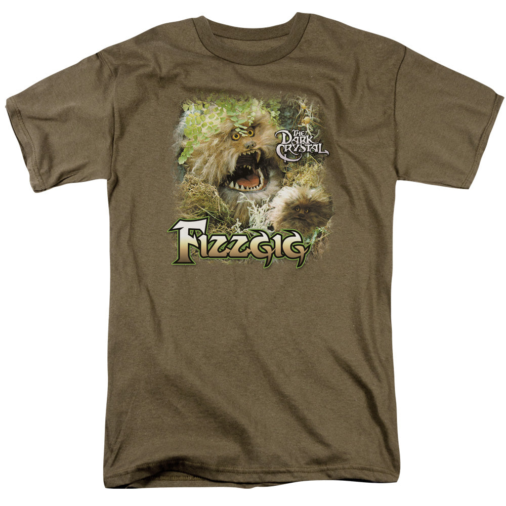 Dark Crystal Fizzgig Mens T Shirt Safari Green Officially Licensed