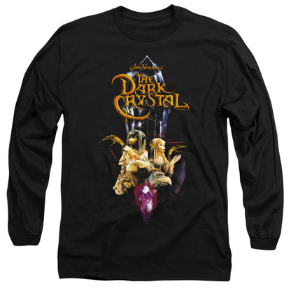 Dark Crystal Crystal Quest Mens Long Sleeve Shirt Black Officially Licensed Officially Licensed