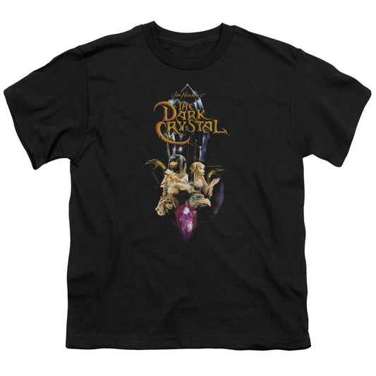 The Dark Crystal Crystal Quest Kids Youth T Shirt Black Officially Licensed
