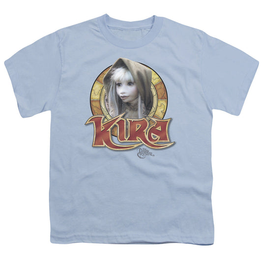 Dark Crystal Kira Circle Kids Youth T Shirt Light Blue Officially Licensed