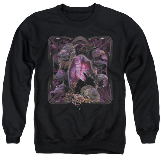 Dark Crystal Lust for Power Mens Crewneck Sweatshirt Black Officially Licensed