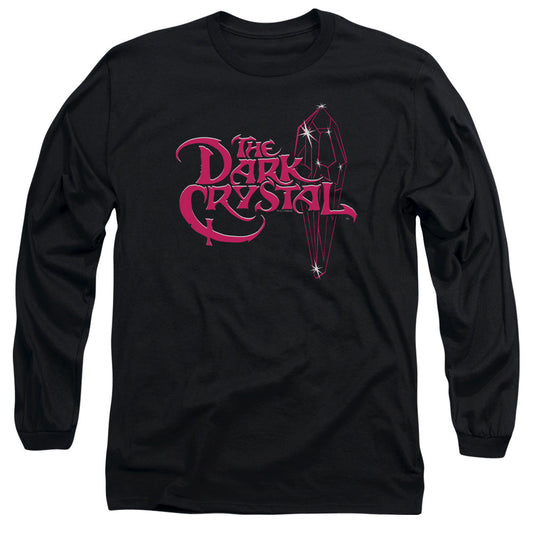 The Dark Crystal Bright Logo Mens Long Sleeve Shirt Black Officially Licensed