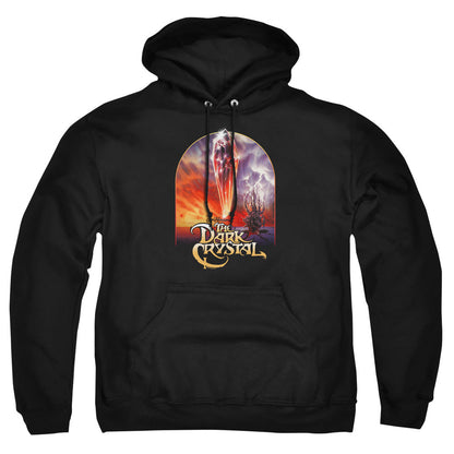 Dark Crystal Crystal Poster Mens Hoodie Black Officially Licensed