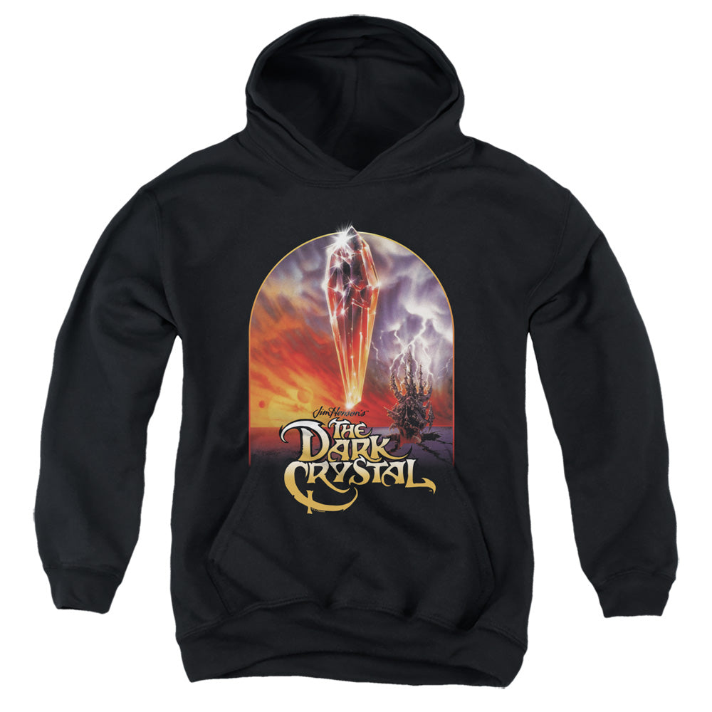 Dark Crystal Crystal Poster Kids Youth Hoodie Black Officially Licensed