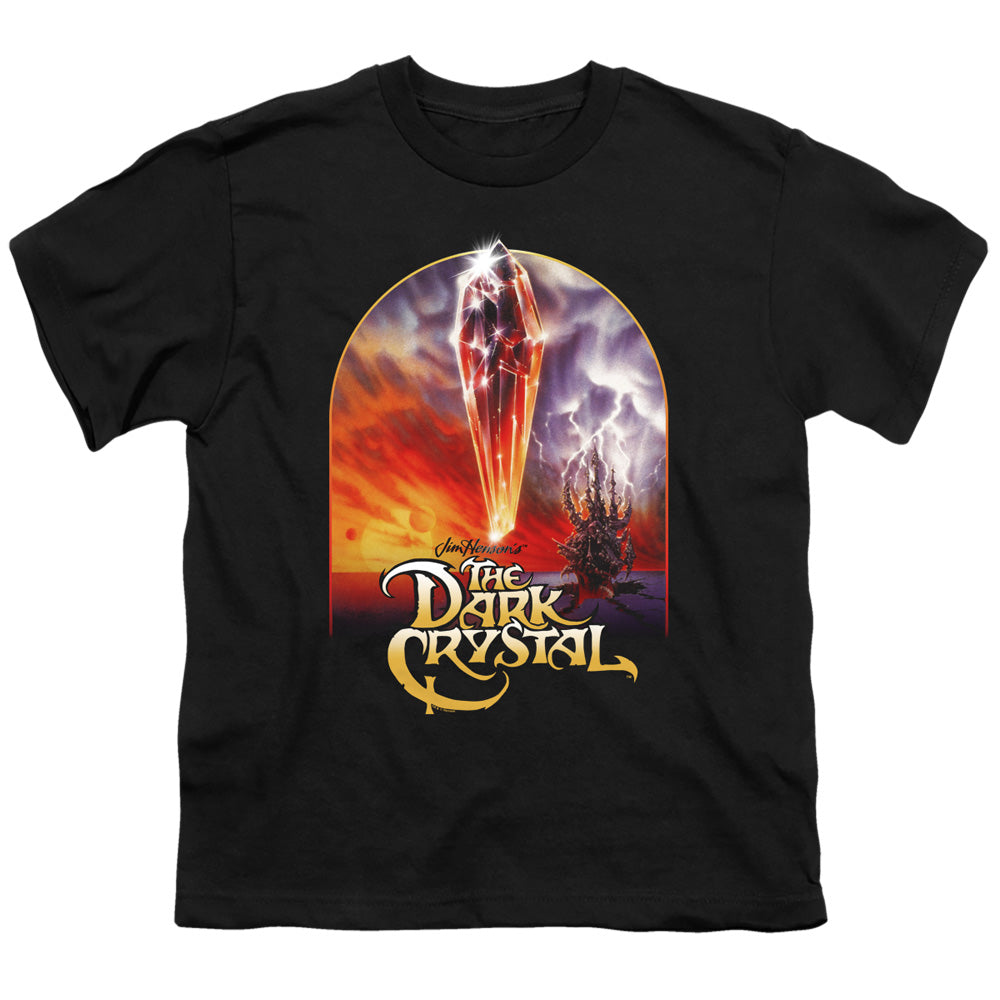 The Dark Crystal Crystal Poster Kids Youth T Shirt Black Officially Licensed