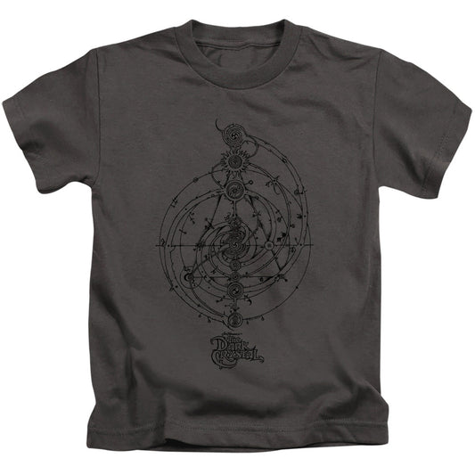 The Dark Crystal Dream Spiral Juvenile Kids Youth T Shirt Charcoal Officially Licensed