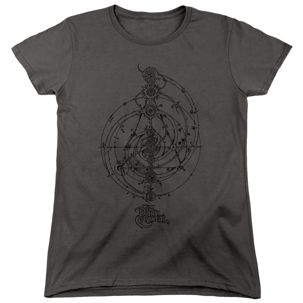 Dark Crystal Dream Spiral Mens Tall T Shirt Women's Tee Charcoal Officially Licensed