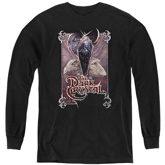 The Dark Crystal Wicked Poster Long Sleeve Kids Youth T Shirt Black Officially Licensed