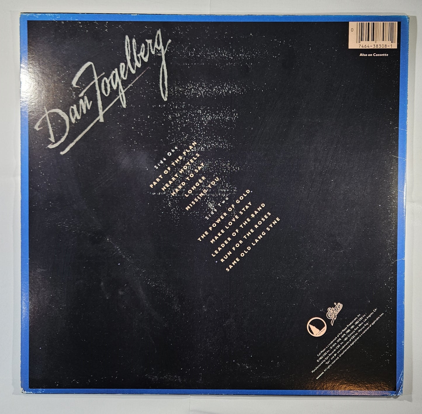 Dan Fogelberg - Greatest Hits [1982 Pitman Pressing] [Used Vinyl Record LP] [C]