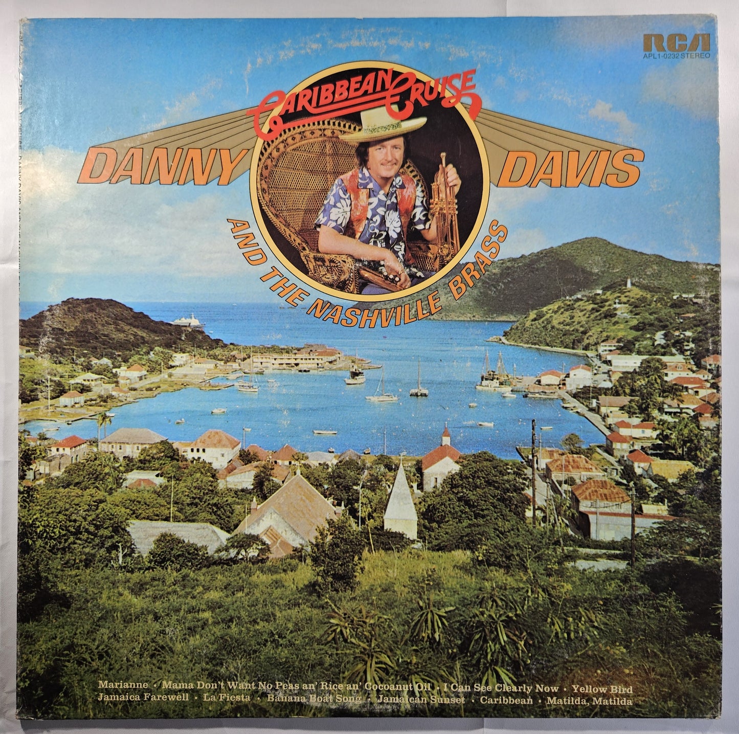 Danny Davis and The Nashville Brass - Caribbean Cruise [1973 Hollywood Pressing] [Used Vinyl Record LP]