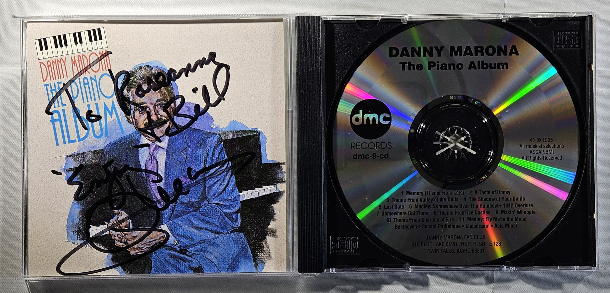 Danny Marona - The Piano Album [1995 Used CD]